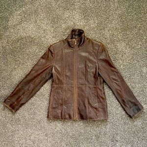 Marc Jacobs Brown Leather Jacket